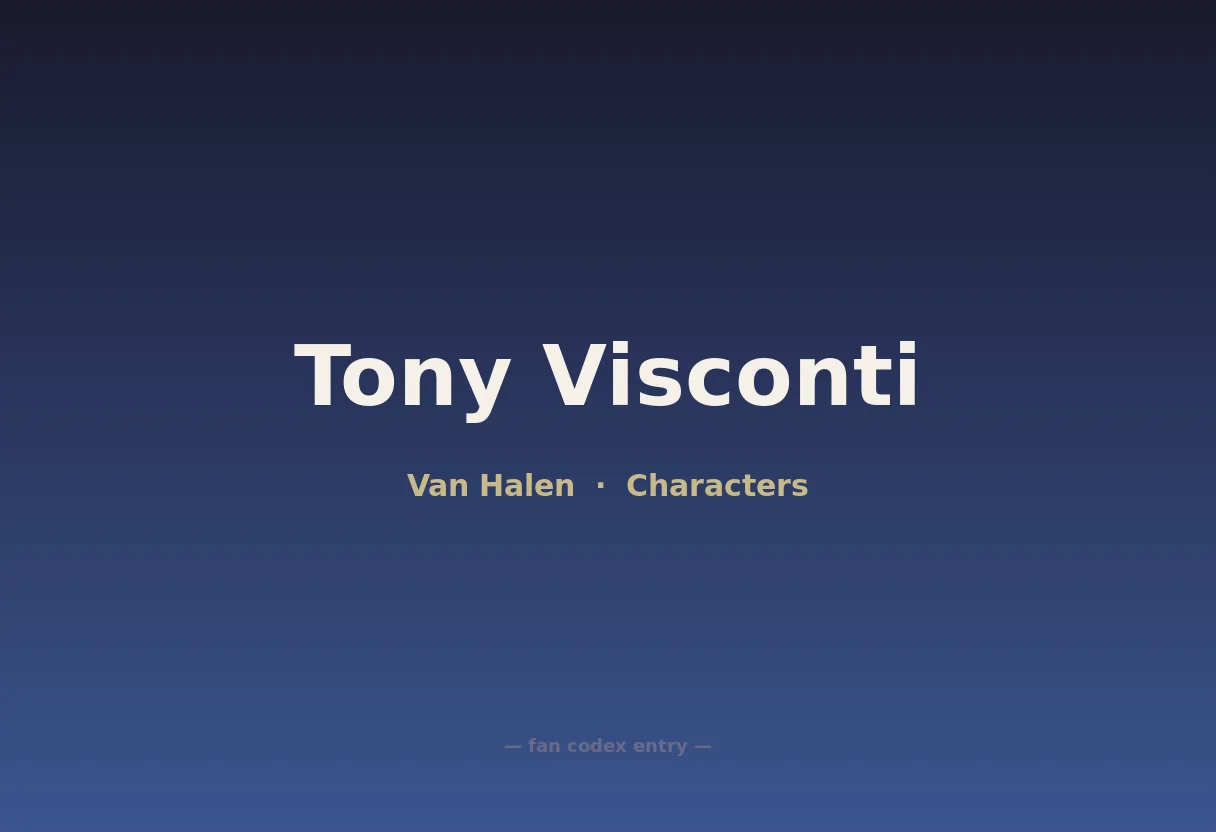 Tony Visconti
