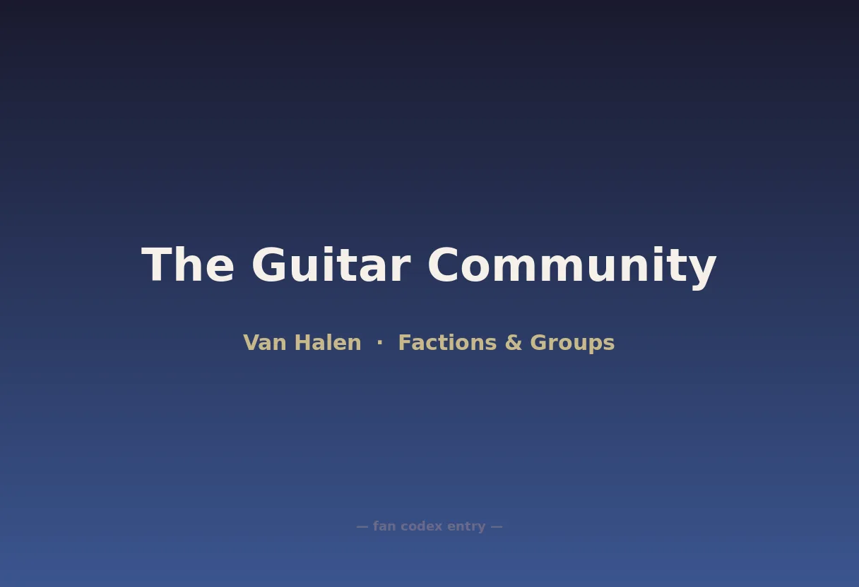 The Guitar Community