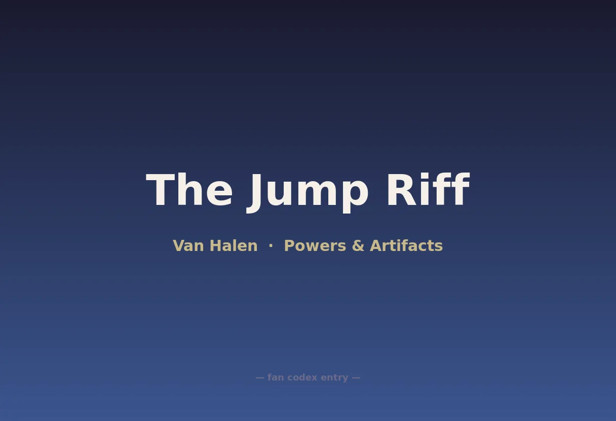 The Jump Riff