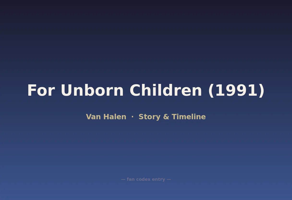 For Unborn Children (1991)