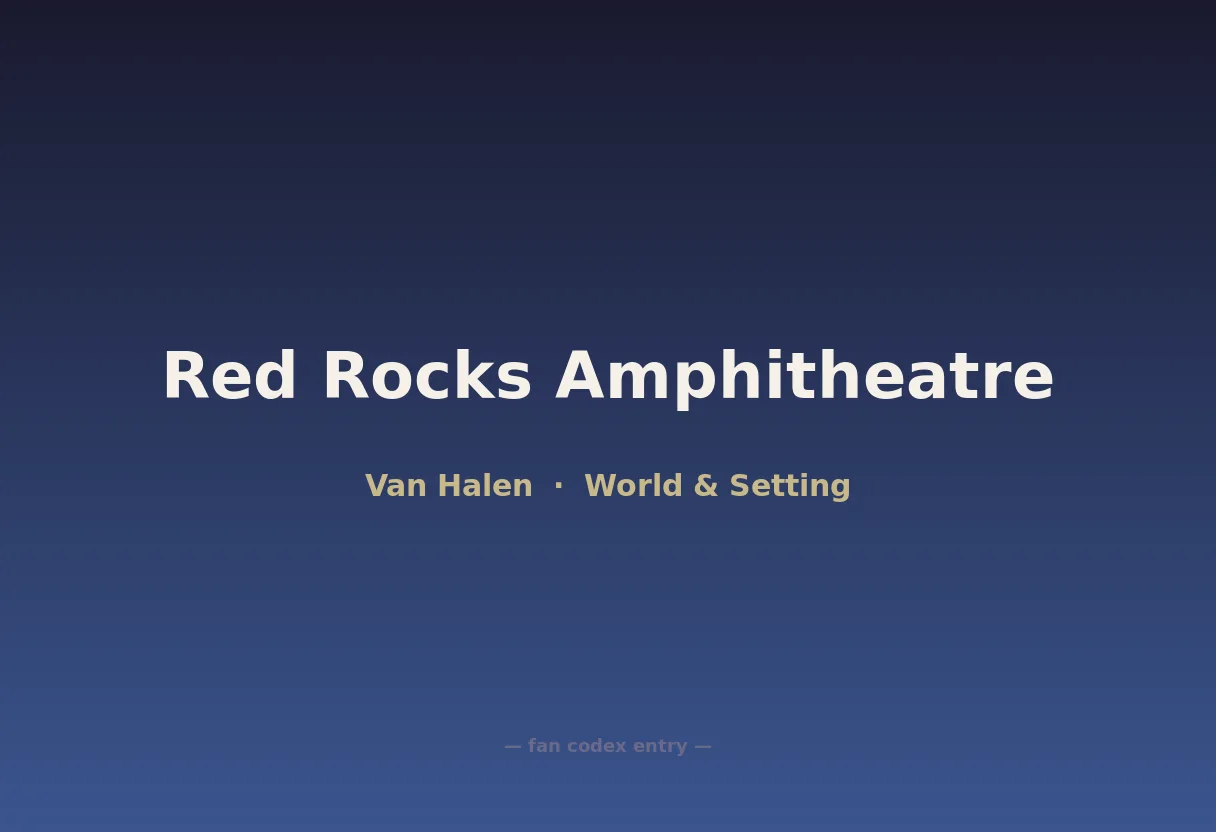 Red Rocks Amphitheatre