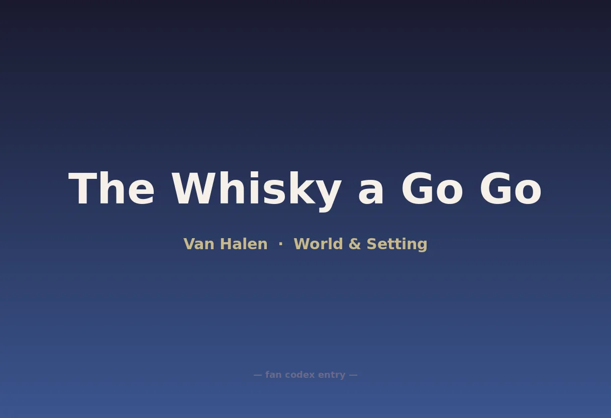 The Whisky a Go Go